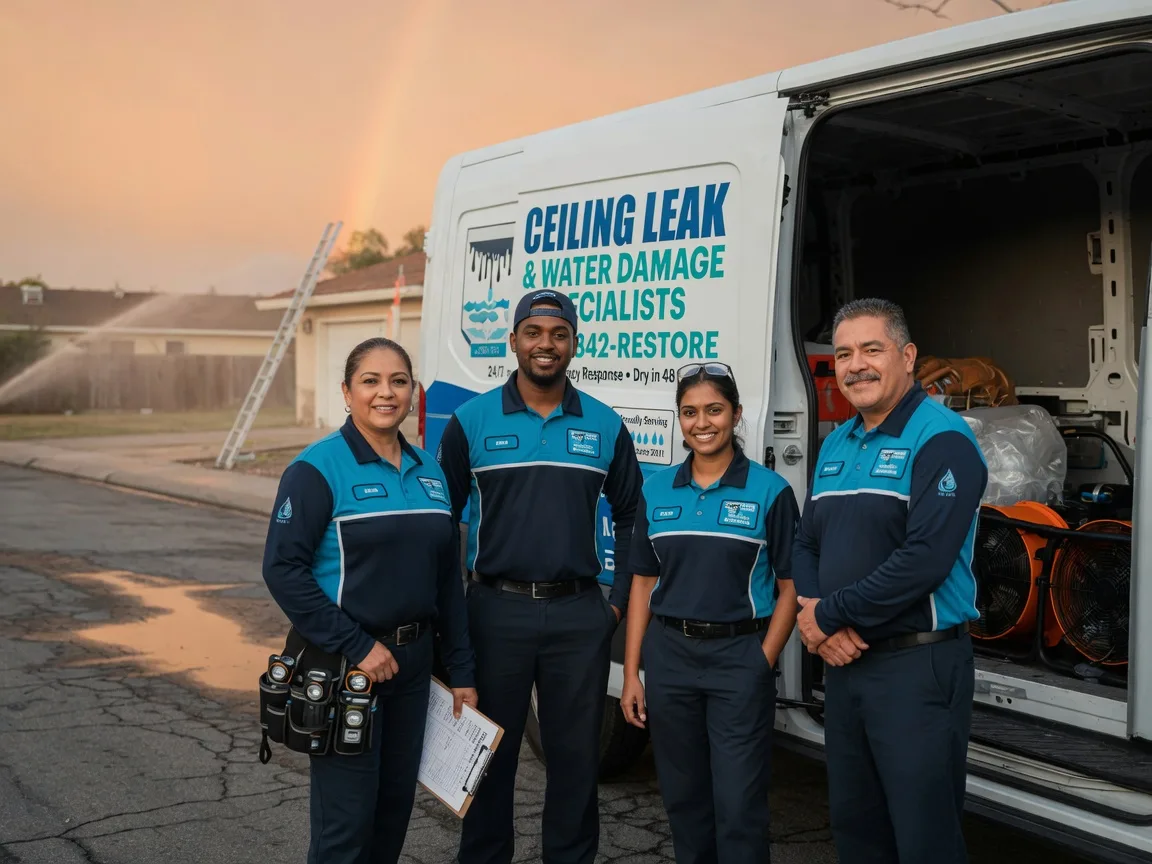 Ceiling Leak Cleanup company in Hamer, SC